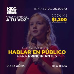 Hablar en Publico 7 a 13 años