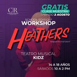 Workshop Heathers Teatro Musical 14 a 18 años