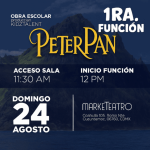 1ra Función Obra Escolar Peter Pan