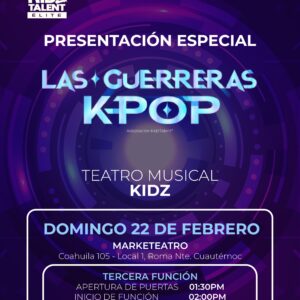 Las guerreras K-pop 3ra Función